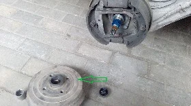 Замена тормозного барабана Ланос