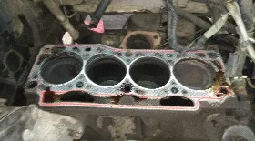 Снятие ГБЦ Volvo 464 1.8