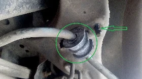 Замена втулок заднего стабилизатора Х Трейл Т31