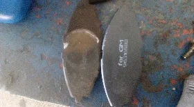 Замена передних колодок Lanos 1.5