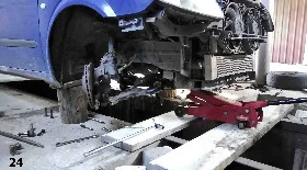 Замена рулевой рейки Вито W639