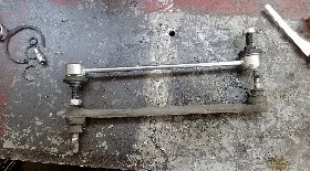 Замена стойки стабилизатора Меган 3