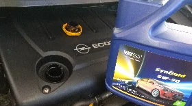 Замена масла в двигателе Зафира Б 1.9 дизель