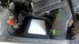 Замена воздушного фильтра на Subaru Legacy Outback H6