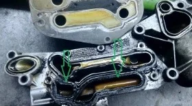 Замена прокладок теплообменника Опель Зафира Б 1.6