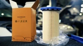 Замена топливного фильтра Шкода Кодиак