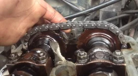 Замена цепного привода распредвалов на моторе 1,4 л Turbo