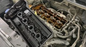 Снятие и установка клапанной крышки на моторе 1.9 л TDI BKC