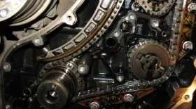 Установка цепей ГРМ и привода масляного насоса двигателей BAG, BLP, BLF