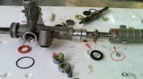 Сборка рулевого механизма TRW с гидроусилителем