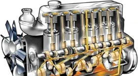 Детали и узлы системы смазки двигателя 1.4 л 16V (BCA)