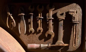 Оцинковка старых инструментов