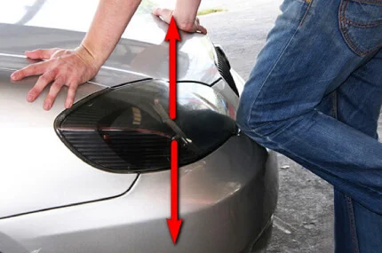 Проверка амортизаторов расскачиванием