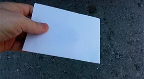 Как проверить моторо поддержаного авто при помощи листа бумаги