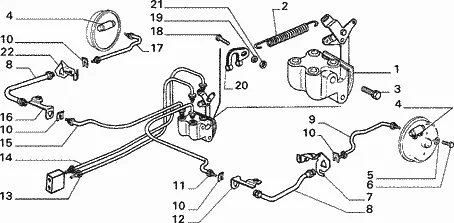 Задние тормоза