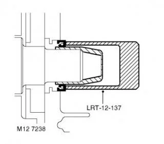 Установка сальника LN