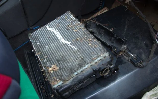 Радиатор печки Опель Сенатор