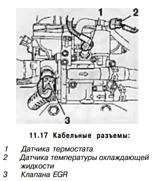 датчики двигателя z16xep
