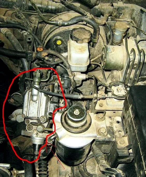 ТНВД на автомобиле Hyundai Terracan