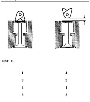 Регулировка зазоров клапанов на Renault Espace
