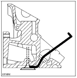 Измерение зазоров клапанов Renault Espace