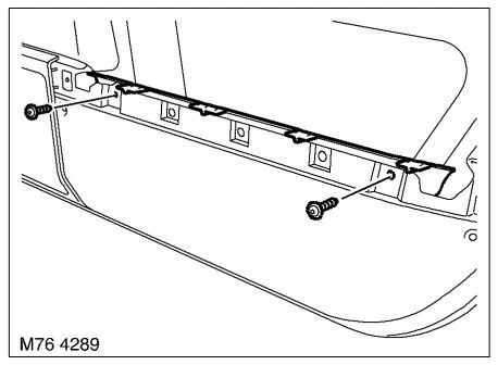 Снятие обшивки передней двери Рендж Ровер 3