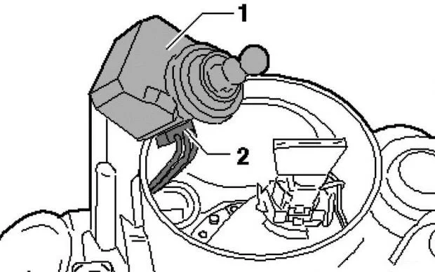 Замена моторчика фар Поло
