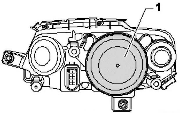 Замена сервопривода фары