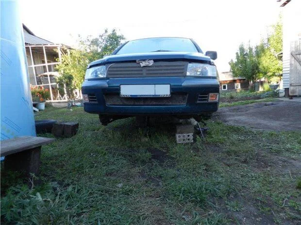 снятие мкпп митсубиси спейс вагон