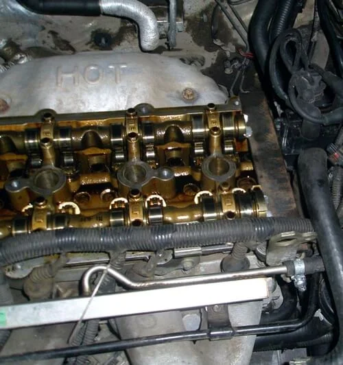 фиксация распредвалов chery Fora фиксация распредвалов Фора