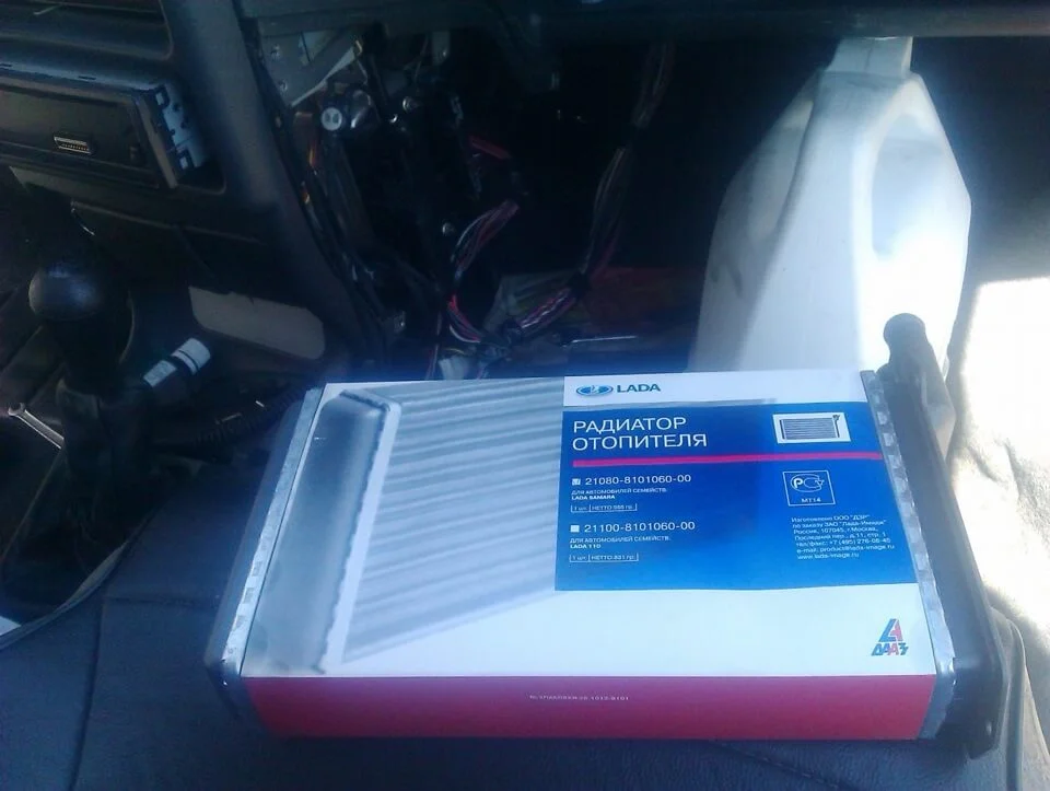 замена радиатора печки на ВАЗ 2114 замена радиатора отопителя Samara 2