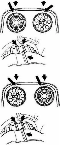 Метки ГРМ Volvo S80 2.8