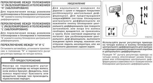 Инструкция пользования раздаткой Прадо