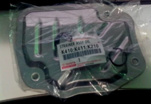 масляный фильтр вариатора на Toyota Vitz и Belta