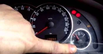 Сброс интервала замены масла Opel Meriva