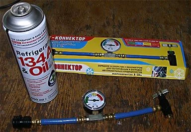 набор для заправки фреона для Шевроле Лачетти