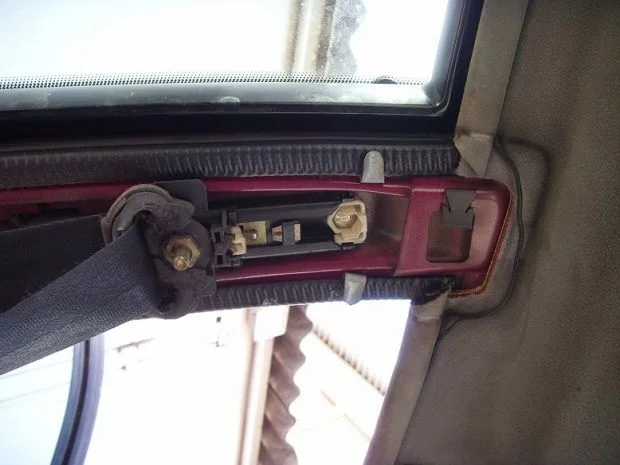 снятие потолка на Ауди 80