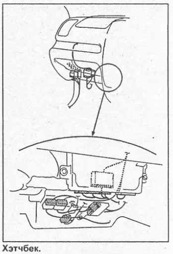 снятие приборной панели Хонда Цивик