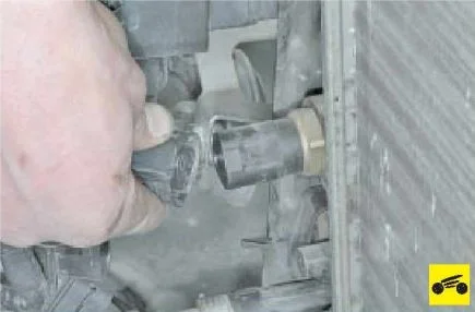 Колодка жгута проводов термодатчика Шкода Октавия