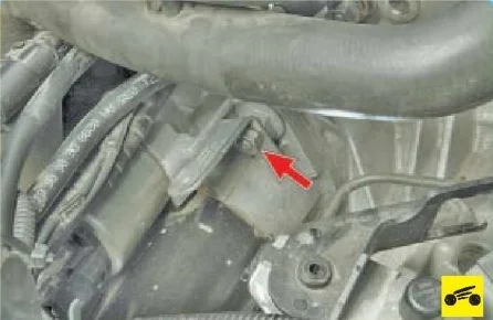 Гайка крепления кронштейна держателя жгута проводов Шкода Октавия