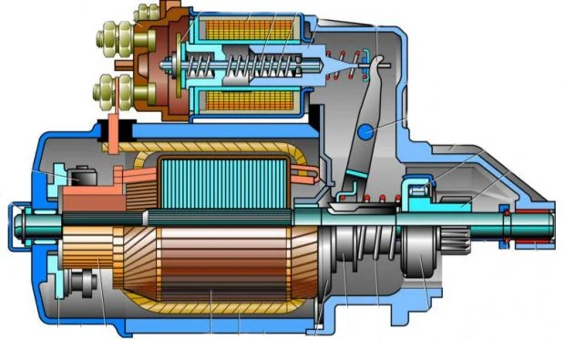 Схема стартера Шкода Октавия