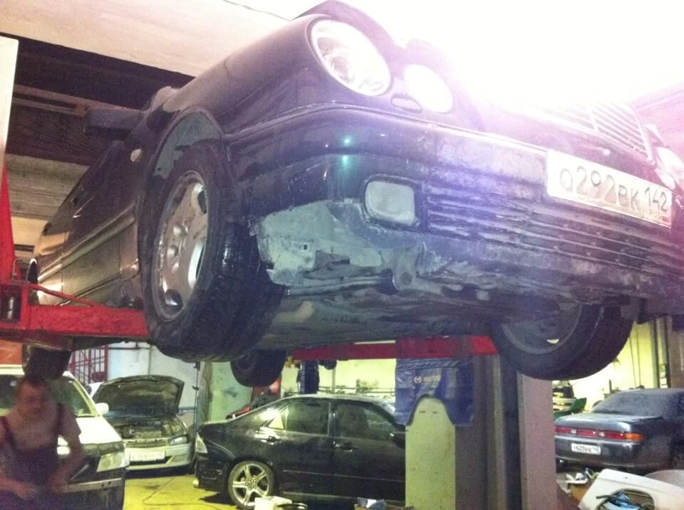 Замена масла АКПП Мерседес W210