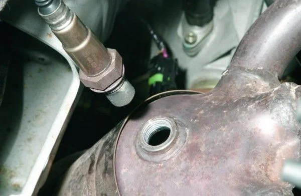 Замена кислородного датчика ВАЗ 2114