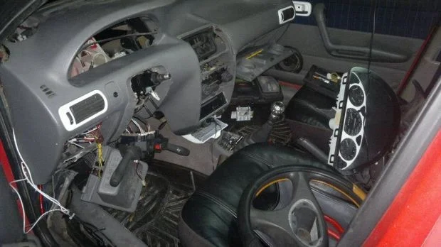 Снятие радиатора печки Фиат Пунто