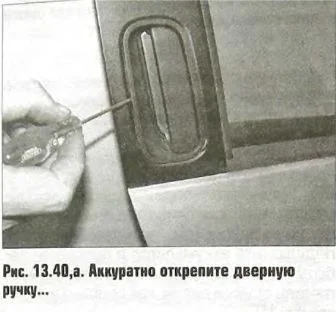 Замена дверной ручки Пежо 206