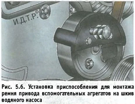Замена приводного ремня Форд Фокус 3