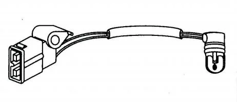 Датчик температуры ОЖ Citroen Evasion