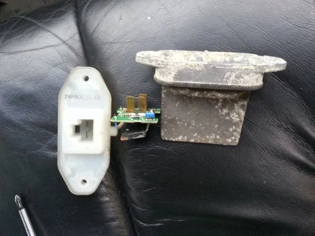 Резистор печки