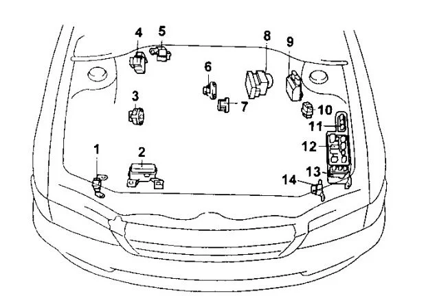 Реле на свечи накала Тойота Корона Премио