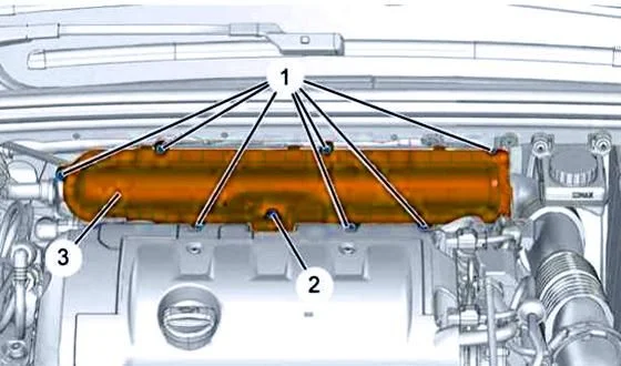 крышка фильтра двигателя